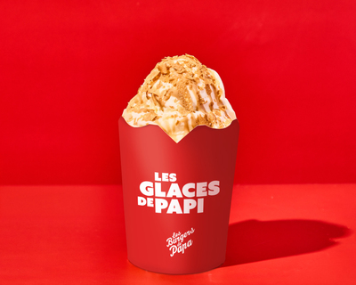Glace de Papi Noisette & Crèpes Dentelles