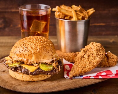 Menu Burger + Belles Pièces de Poulet
